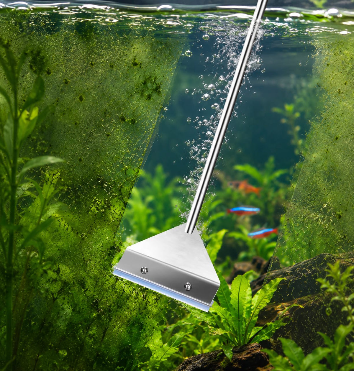 Precision Aquarium Algae Scraper