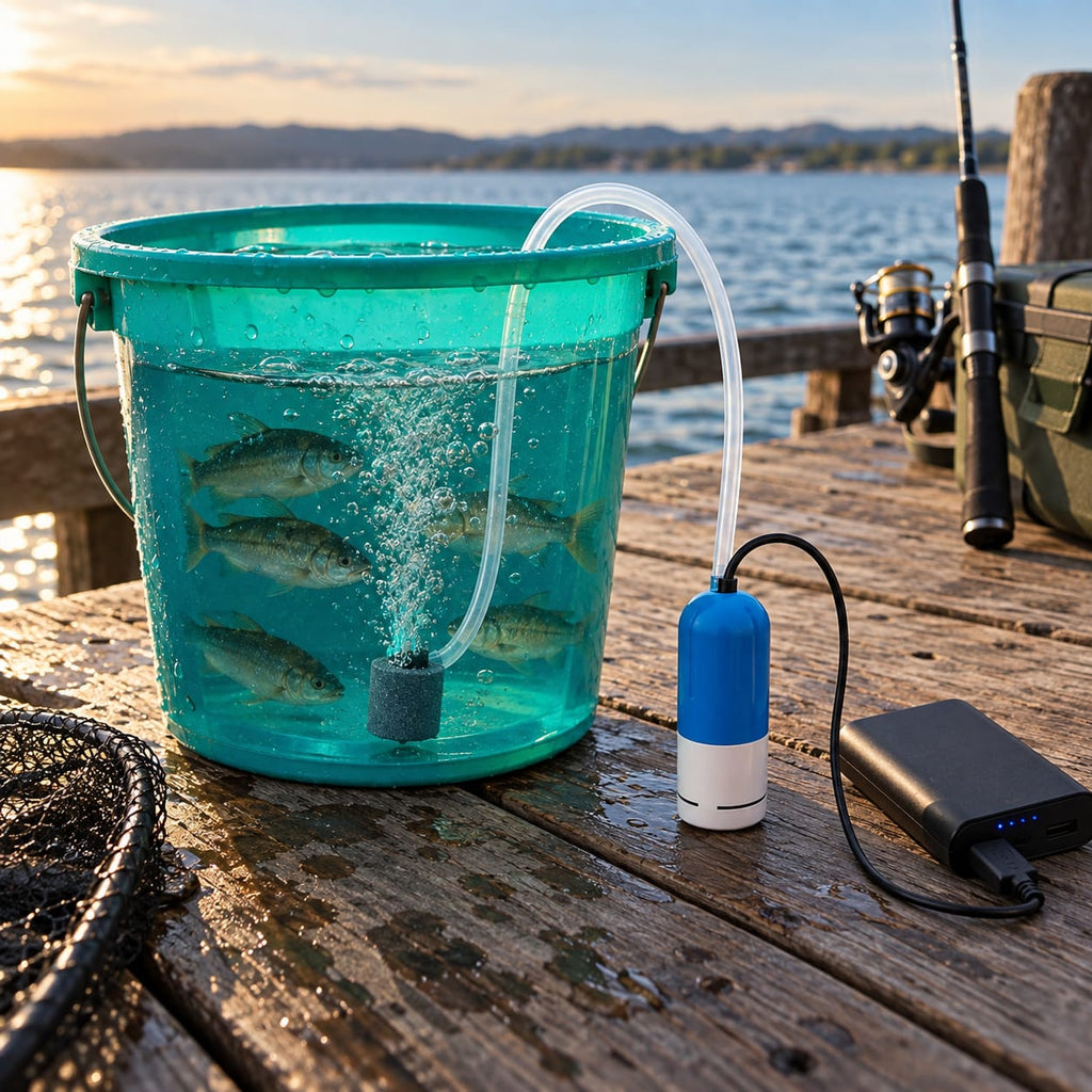 Compact Aquarium Air Pump