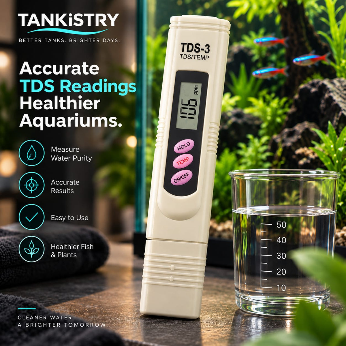 Digital Aquarium Water Tester
