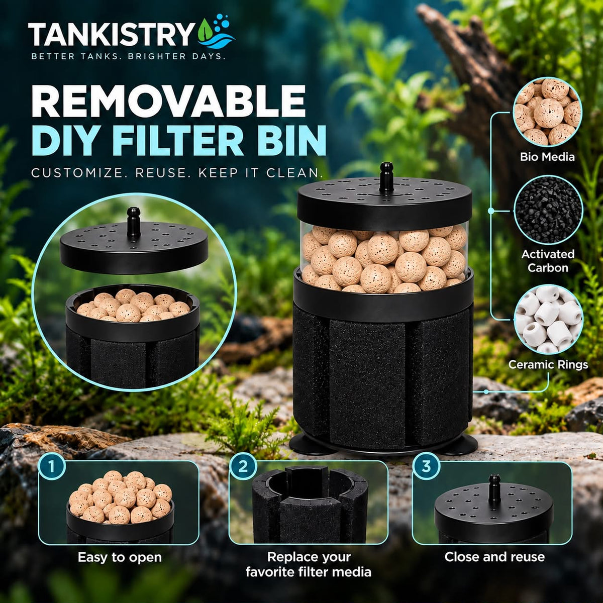 Biological Sponge Aquarium Filter