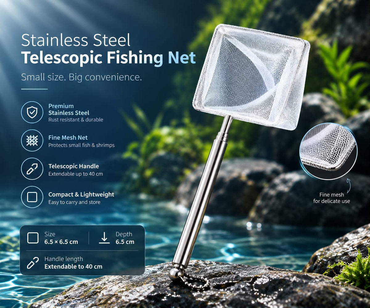Premium Fine Mesh Shrimp Net