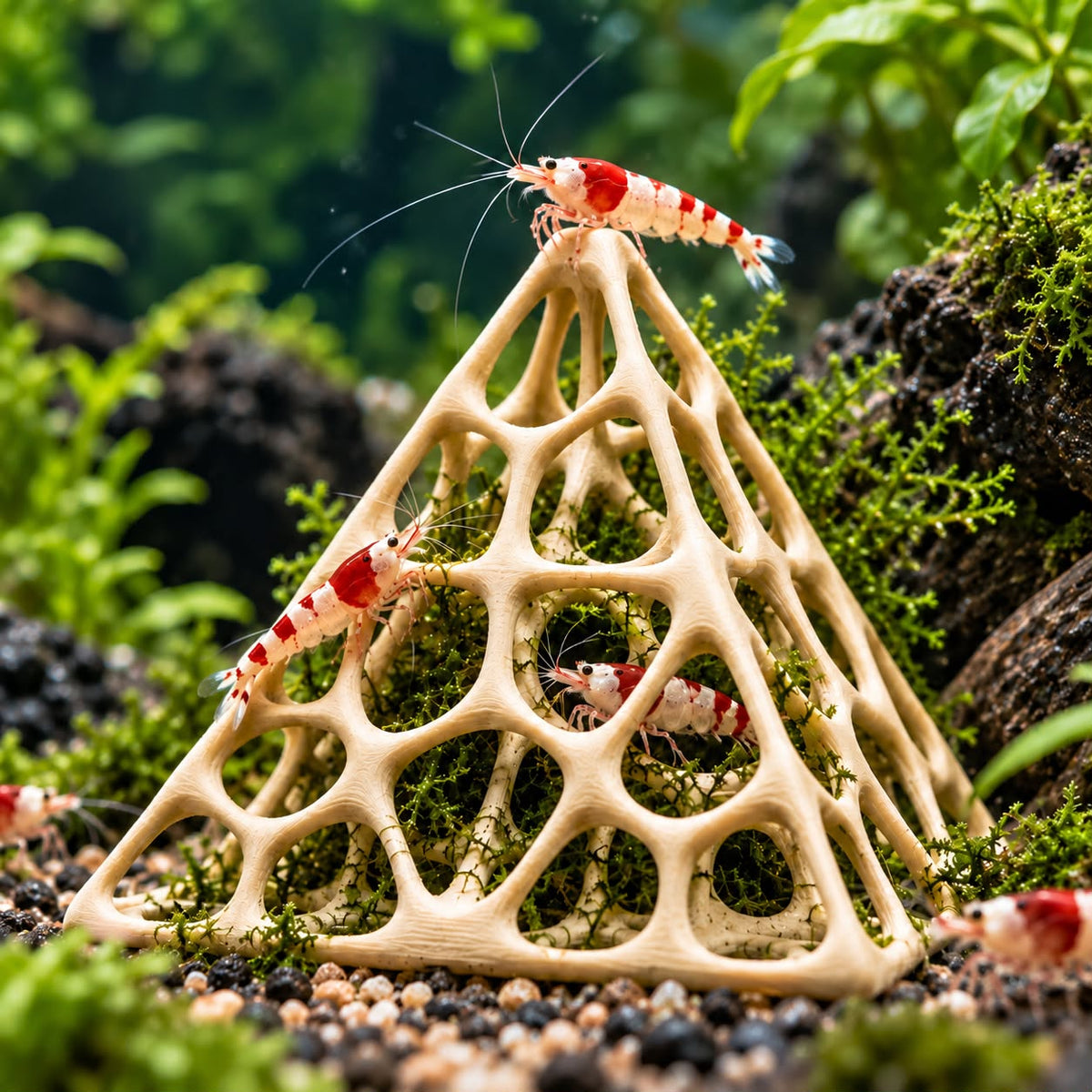 Zen Pyramid Shrimp Hideout