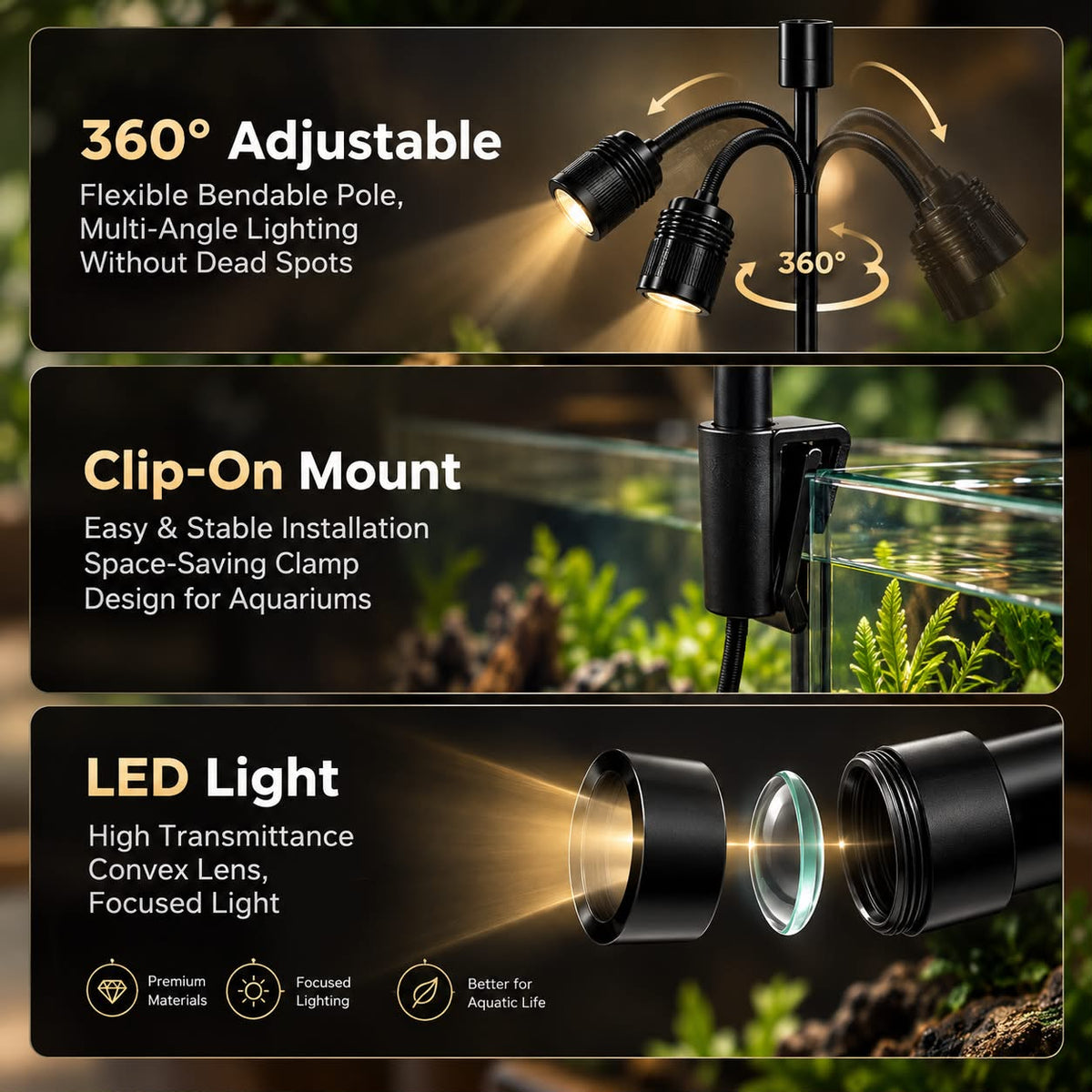 LED Aquarium Spotlight